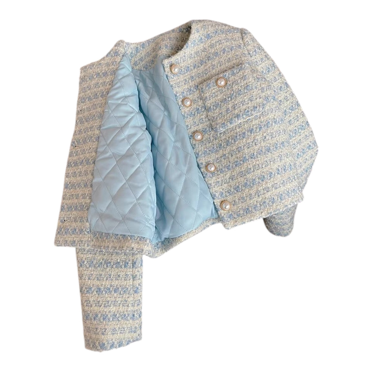 Bouclé Jacke