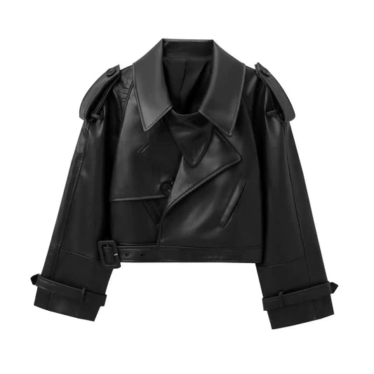 Bordeaux Biker Jacket