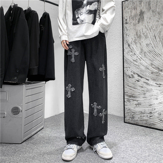 Cross Wide Leg Jeans